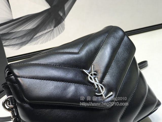 YSL爆款女士包包 聖羅蘭經典款LouLou Y小號形挎包 YSL肩背斜挎包 467072  jjh1175